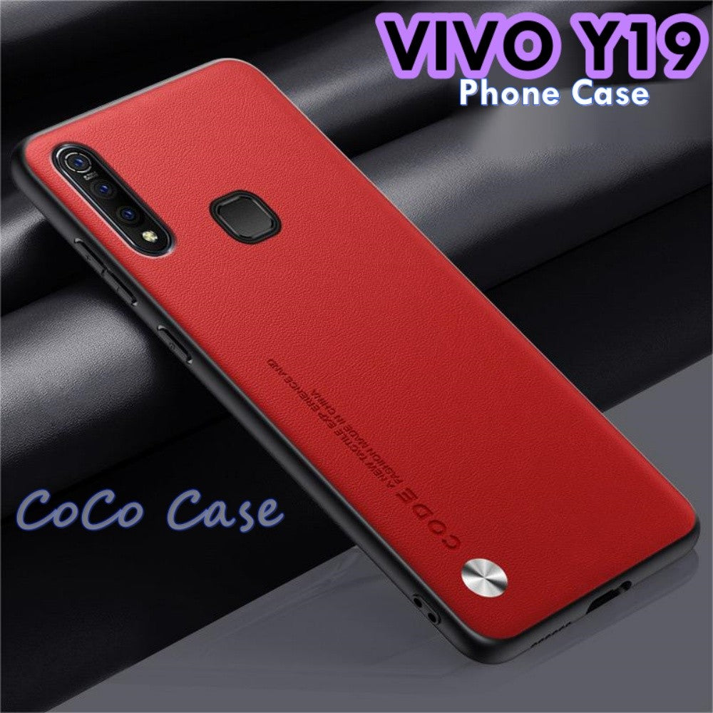For VIVO Y19 Cover Silicone Professional Full Case Classic Simple Solid Color Phone Case Cover sweatproof