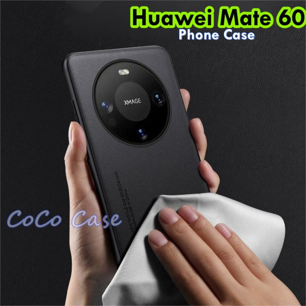 For Huawei Mate 60 Cover Silicone Professional Full Case Classic Simple Solid Color Phone Case Cover sweatproof