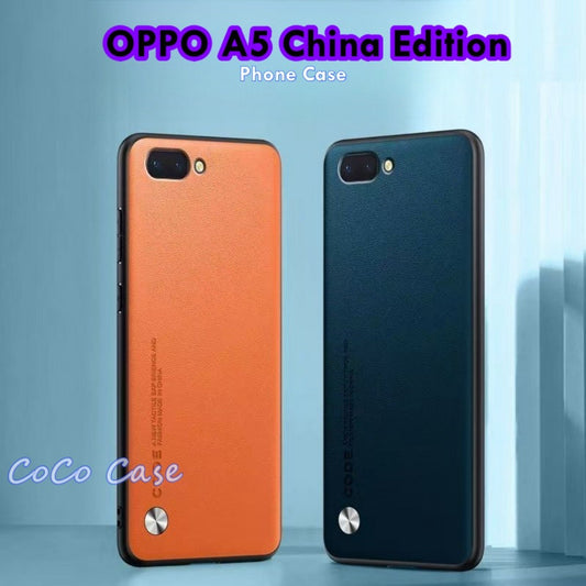For OPPO A5 China Edition Cover Silicone Professional Full Case Classic Simple Solid Color Phone Case Cover sweatproof