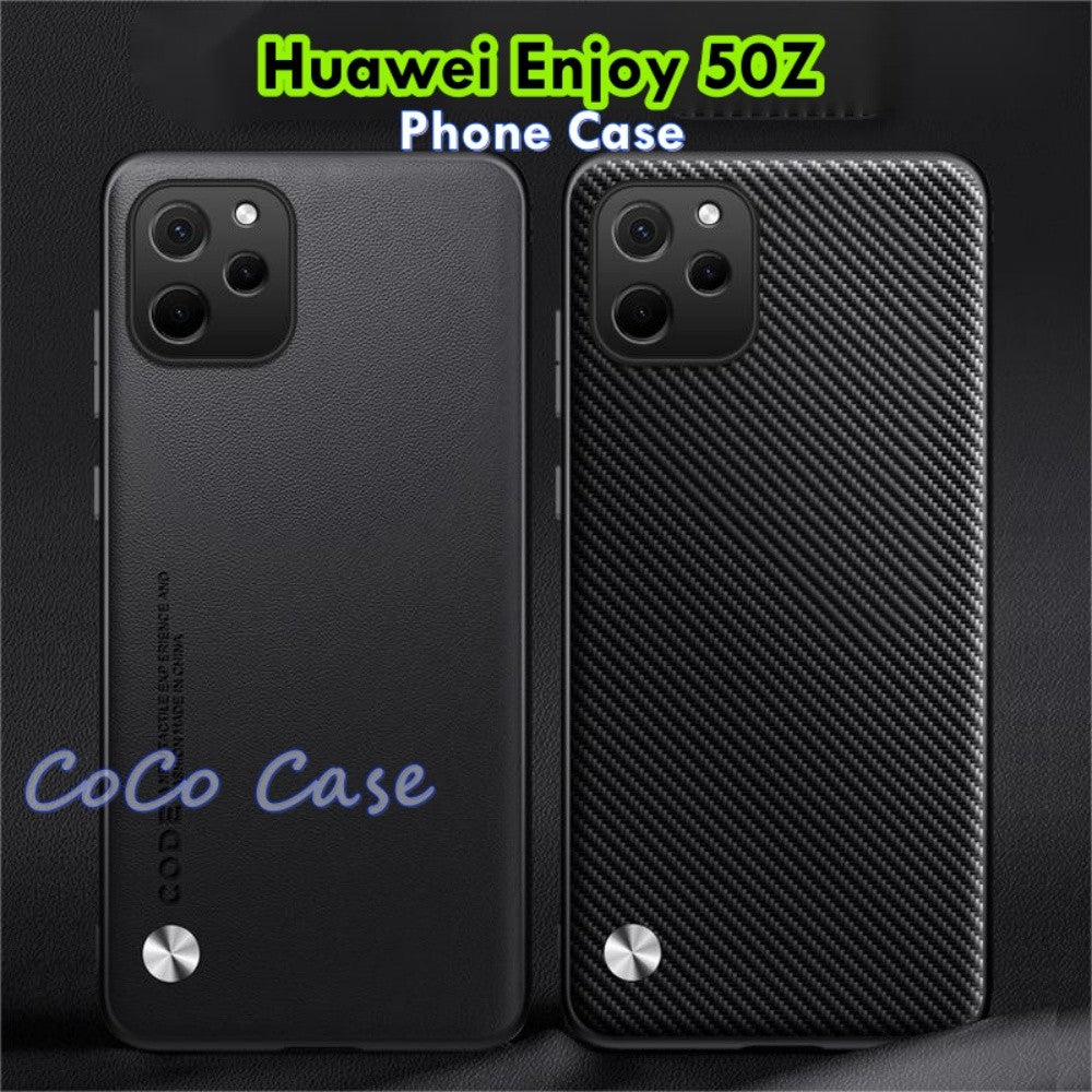 For Huawei Enjoy 50Z Cover Silicone Professional Full Case Classic Simple Solid Color Phone Case Cover sweatproof