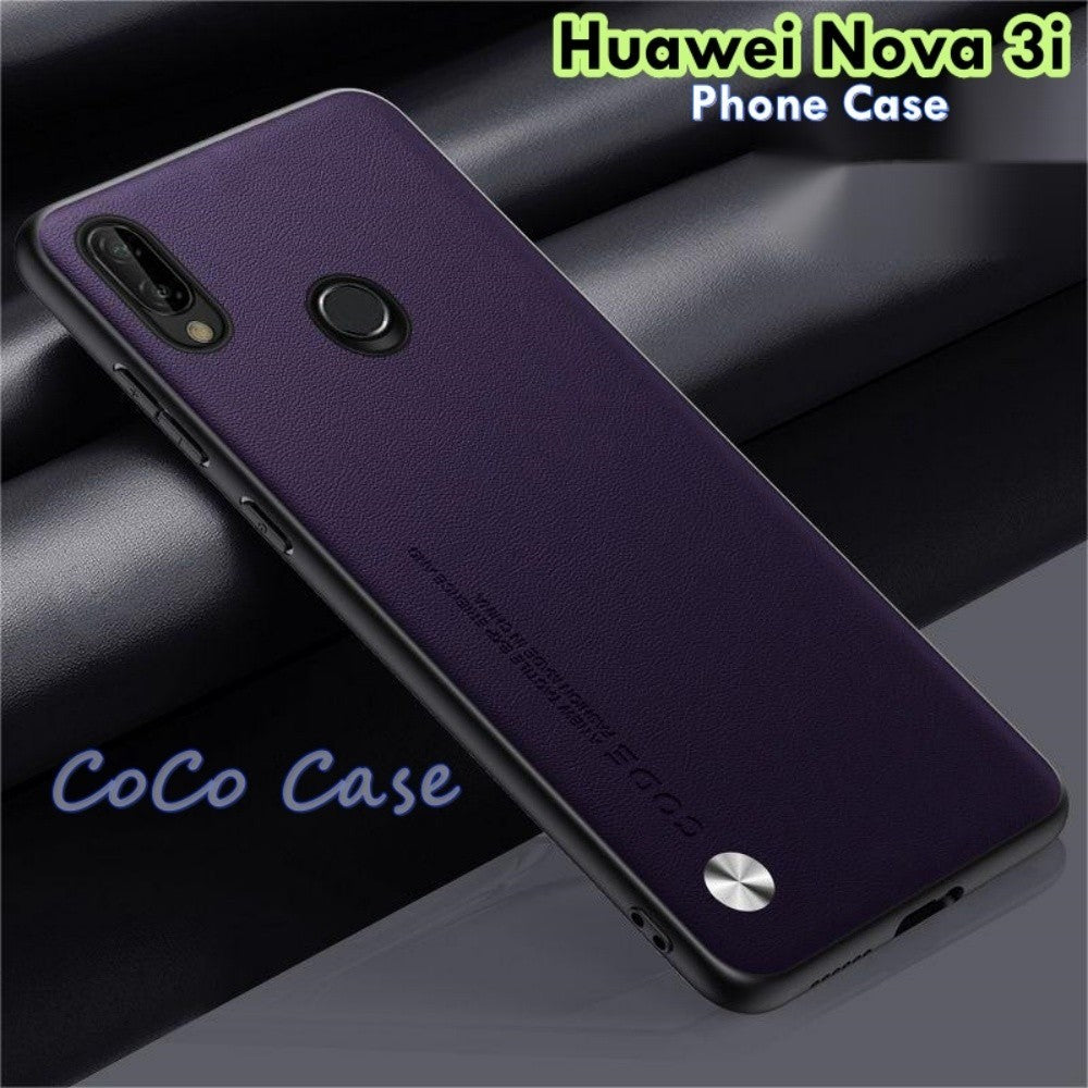 For Huawei Nova 3i Cover Silicone Professional Full Case Classic Simple Solid Color Phone Case Cover sweatproof