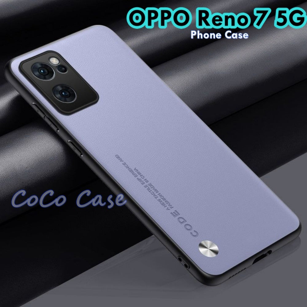 For OPPO Reno 7 5G Cover Silicone Professional Full Case Classic Simple Solid Color Phone Case Cover sweatproof