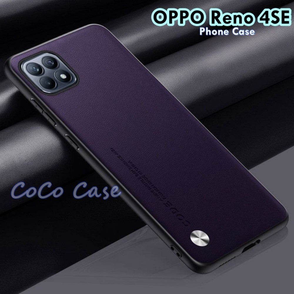 For OPPO Reno 4SE Cover Silicone Professional Full Case Classic Simple Solid Color Phone Case Cover sweatproof