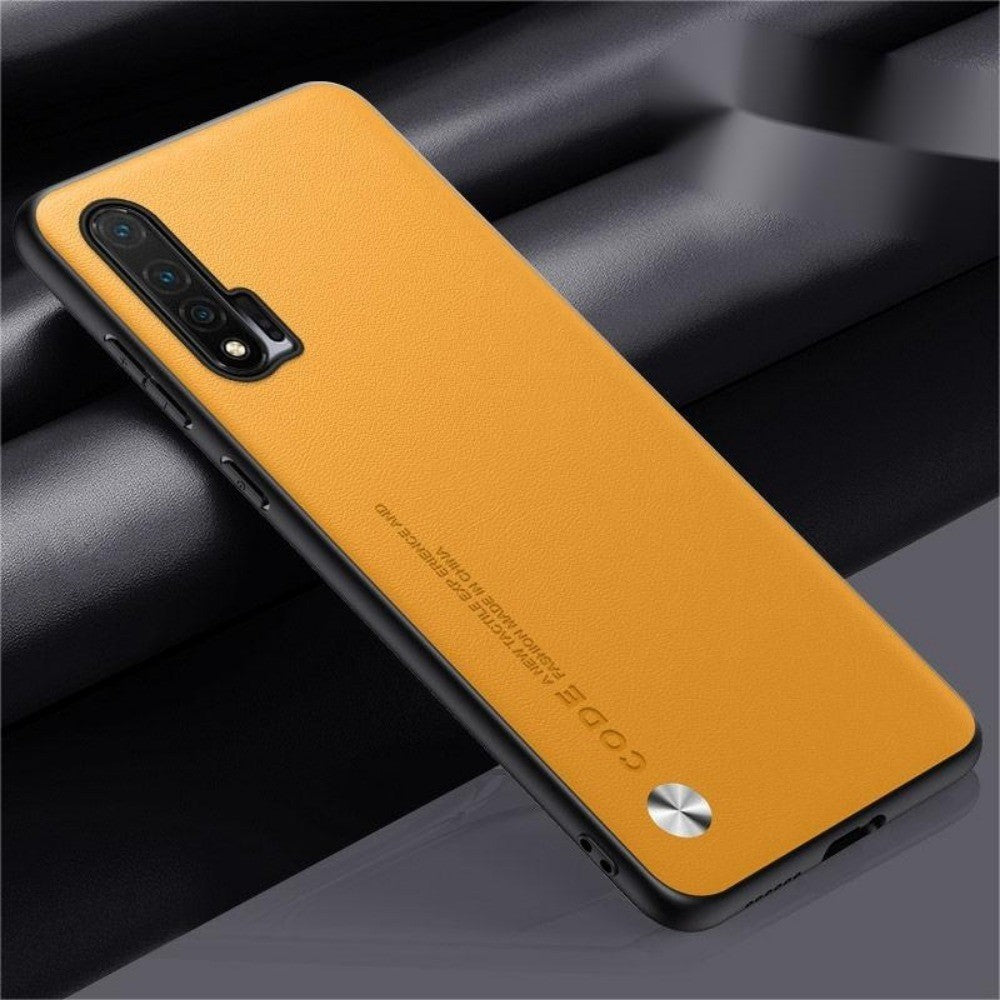 For Huawei Nova 6 4G Cover Silicone Professional Full Case Classic Simple Solid Color Phone Case Cover sweatproof