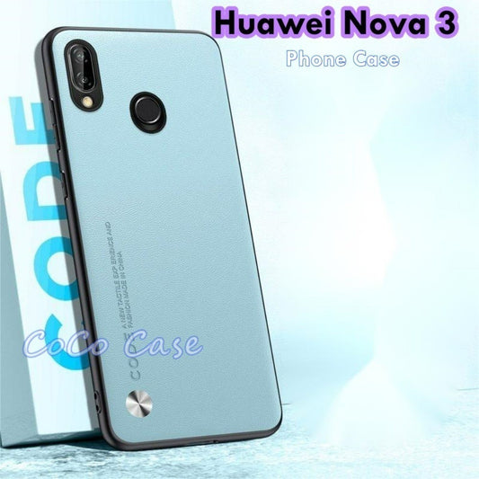 For Huawei Nova 3 Cover Silicone Professional Full Case Classic Simple Solid Color Phone Case Cover sweatproof