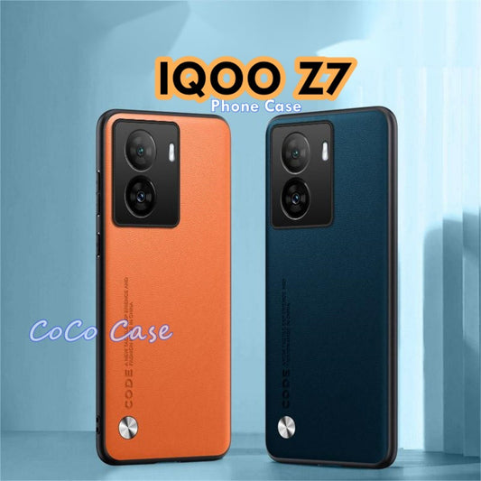 For IQOO Z7 Cover Silicone Professional Full Case Classic Simple Solid Color Phone Case Cover sweatproof