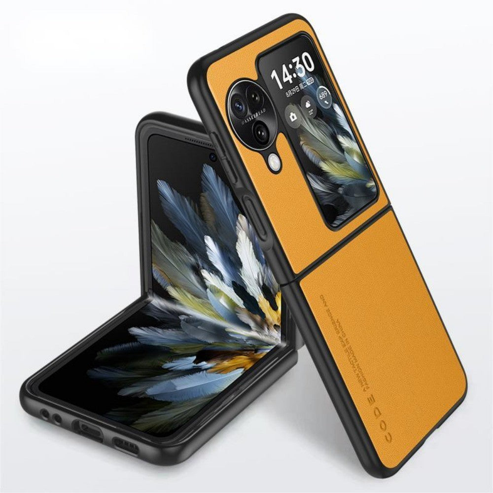 For OPPO Find N3 Flip Cover Silicone Professional Full Case Classic Simple Solid Color Phone Case Cover sweatproof