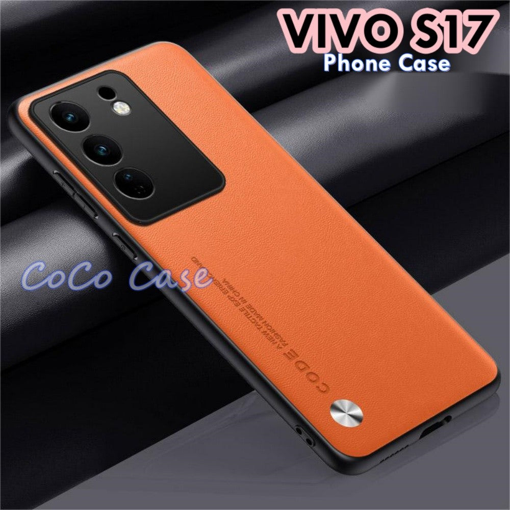For VIVO S17 Cover Silicone Professional Full Case Classic Simple Solid Color Phone Case Cover sweatproof
