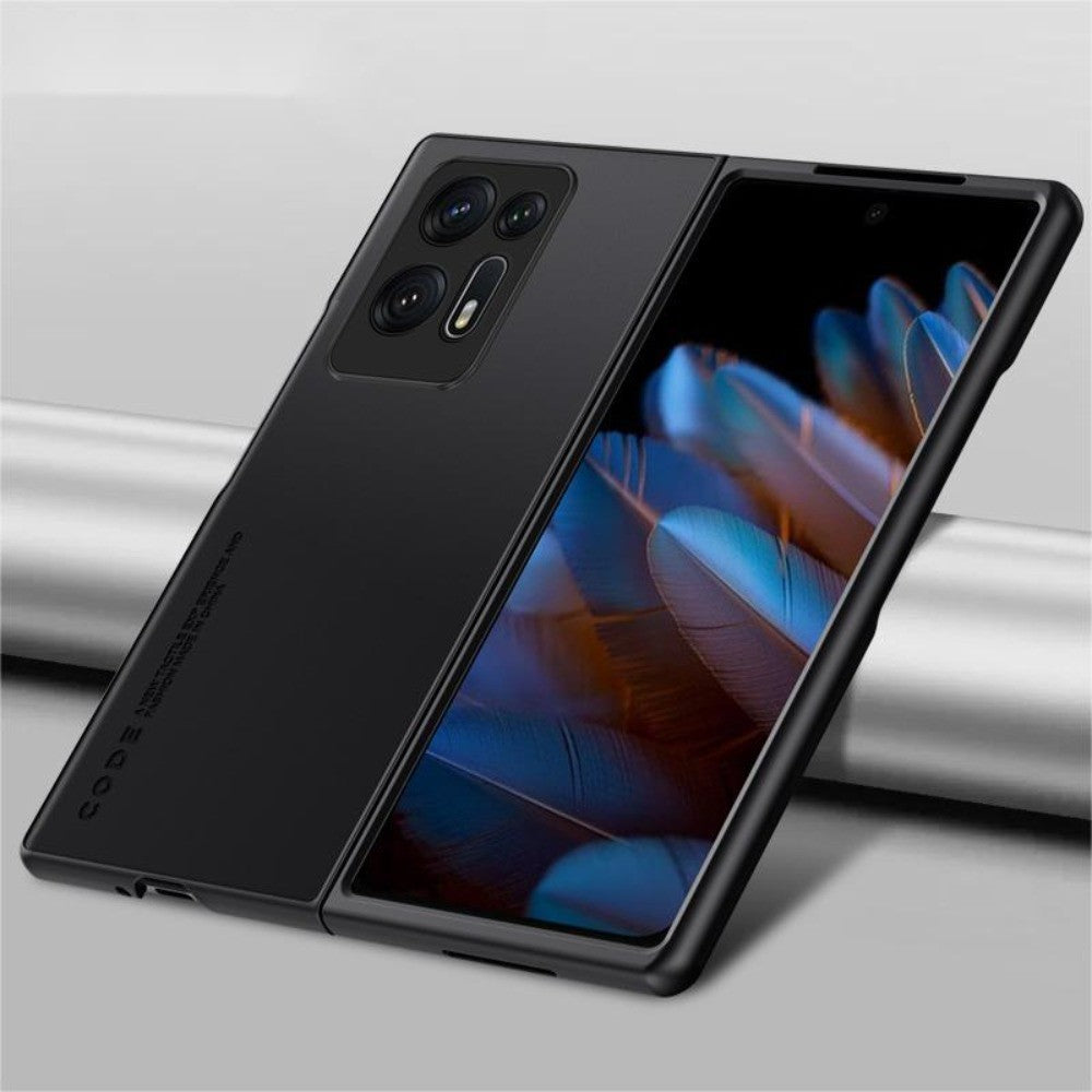 For OPPO Find N2 Cover Silicone Professional Full Case Classic Simple Solid Color Phone Case Cover sweatproof
