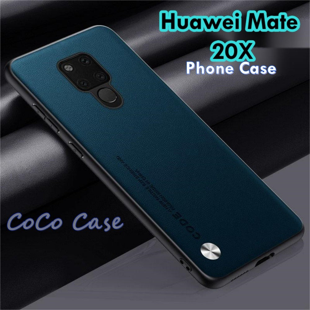 For Huawei Mate 20X Cover Silicone Professional Full Case Classic Simple Solid Color Phone Case Cover sweatproof