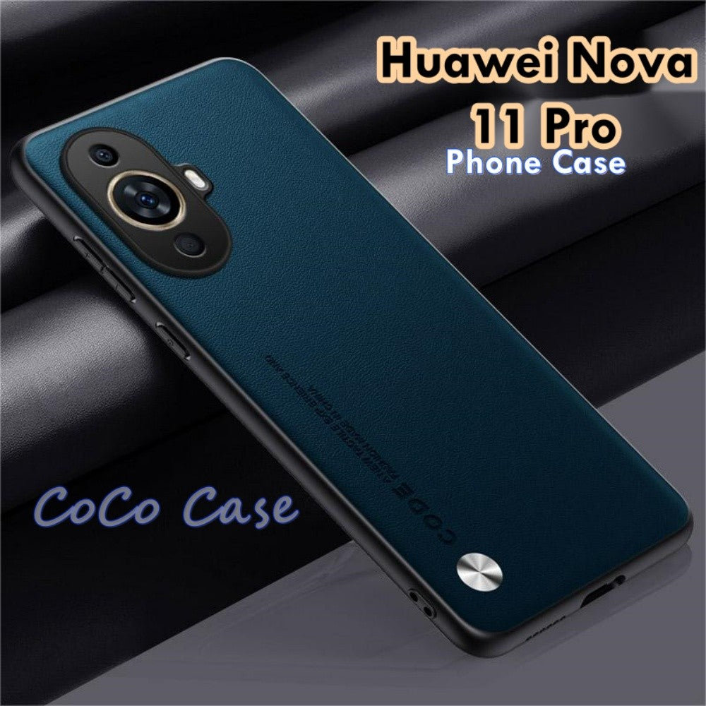 For Huawei Nova 11 Pro Cover Silicone Professional Full Case Classic Simple Solid Color Phone Case Cover sweatproof