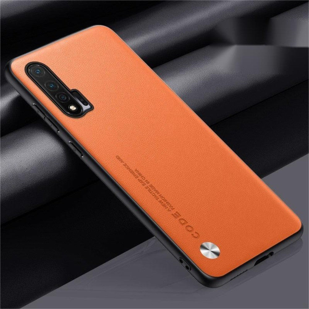 For Huawei Nova 6 4G Cover Silicone Professional Full Case Classic Simple Solid Color Phone Case Cover sweatproof