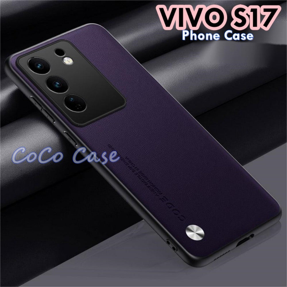 For VIVO S17 Cover Silicone Professional Full Case Classic Simple Solid Color Phone Case Cover sweatproof