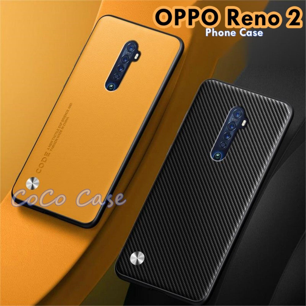 For OPPO Reno 2 Cover Silicone Professional Full Case Classic Simple Solid Color Phone Case Cover sweatproof