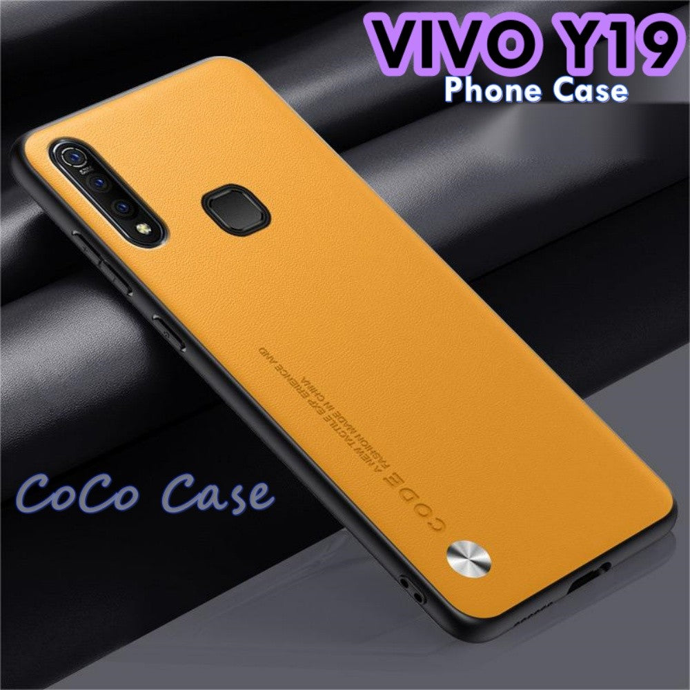 For VIVO Y19 Cover Silicone Professional Full Case Classic Simple Solid Color Phone Case Cover sweatproof