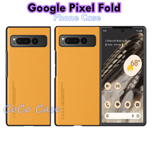 For Google Pixel Fold Cover Silicone Professional Full Case Classic Simple Solid Color Phone Case Cover sweatproof