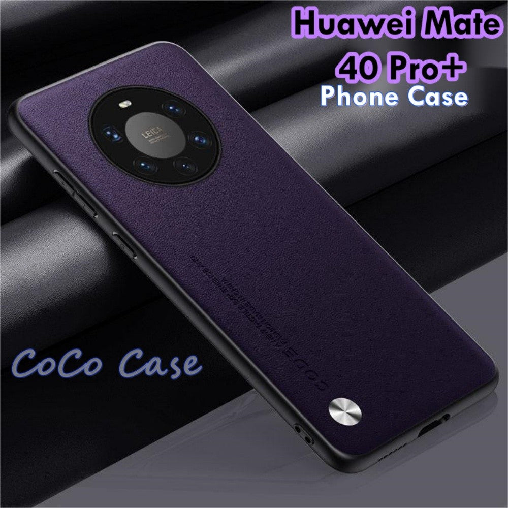 For Huawei Mate 40 Pro+ Cover Silicone Professional Full Case Classic Simple Solid Color Phone Case Cover sweatproof