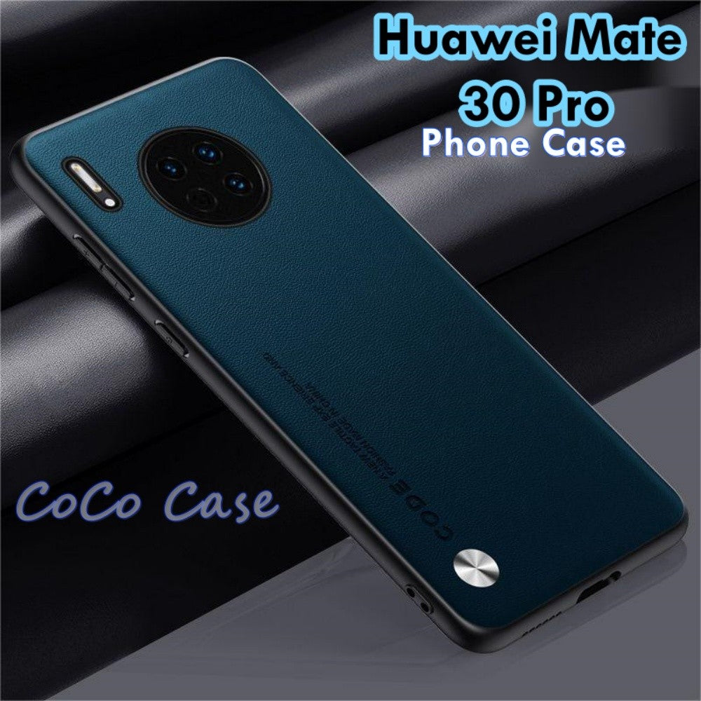 For Huawei Mate 30 Pro Cover Silicone Professional Full Case Classic Simple Solid Color Phone Case Cover sweatproof