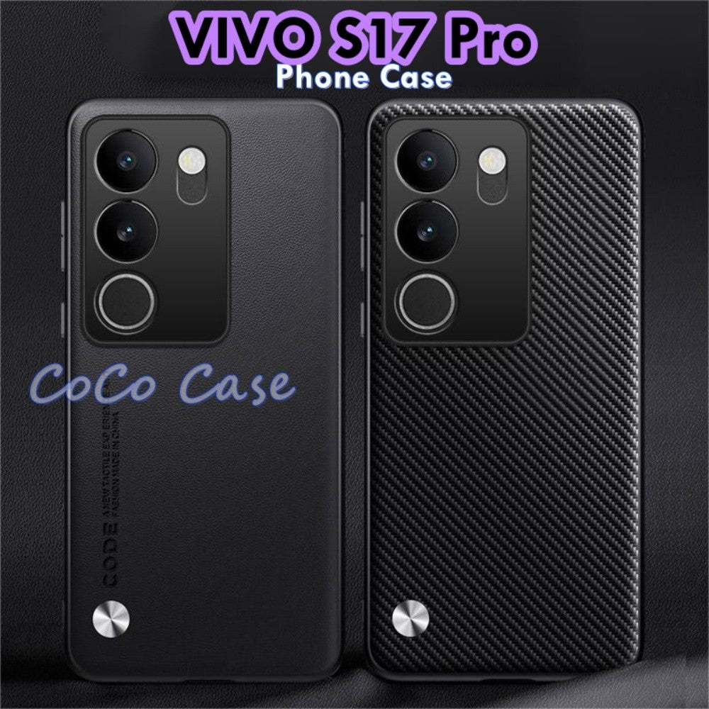 For VIVO S17 Pro Cover Silicone Professional Full Case Classic Simple Solid Color Phone Case Cover sweatproof