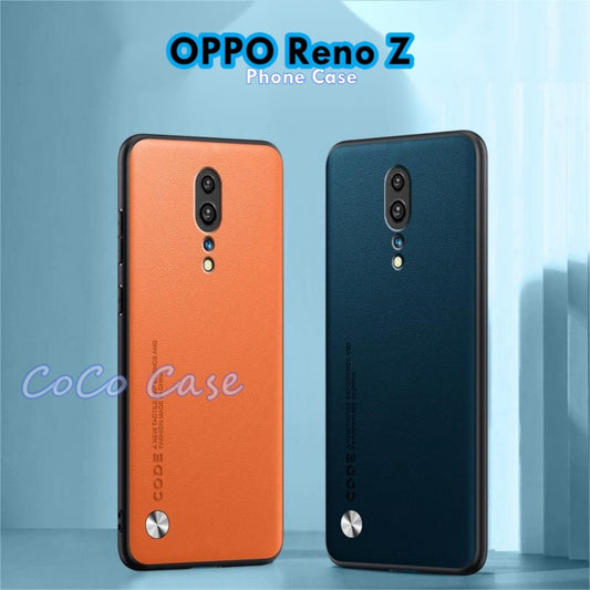 For OPPO Reno Z Cover Silicone Professional Full Case Classic Simple Solid Color Phone Case Cover sweatproof