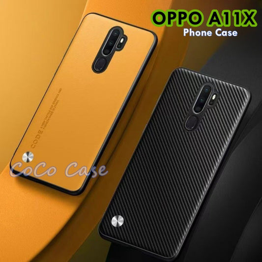For OPPO A11X Cover Silicone Professional Full Case Classic Simple Solid Color Phone Case Cover sweatproof