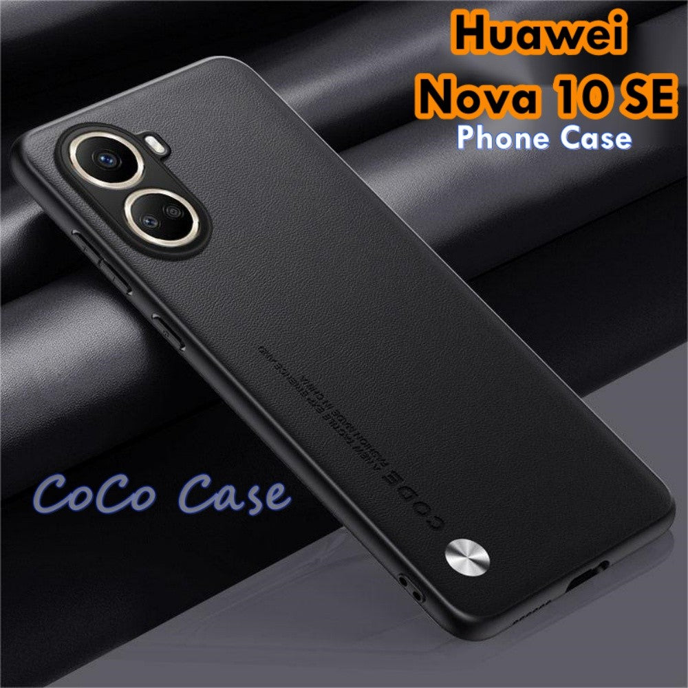For Huawei Nova 10 SE Cover Silicone Professional Full Case Classic Simple Solid Color Phone Case Cover sweatproof