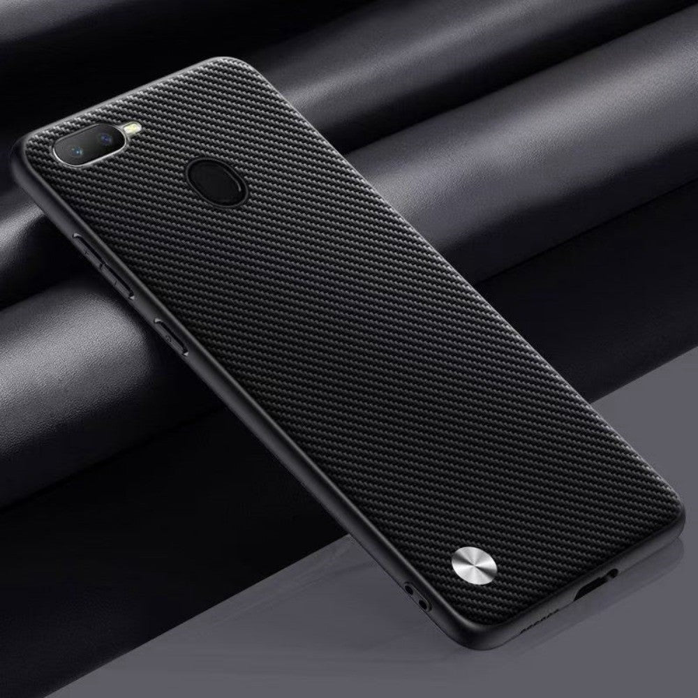 For OPPO A7 Cover Silicone Professional Full Case Classic Simple Solid Color Phone Case Cover sweatproof