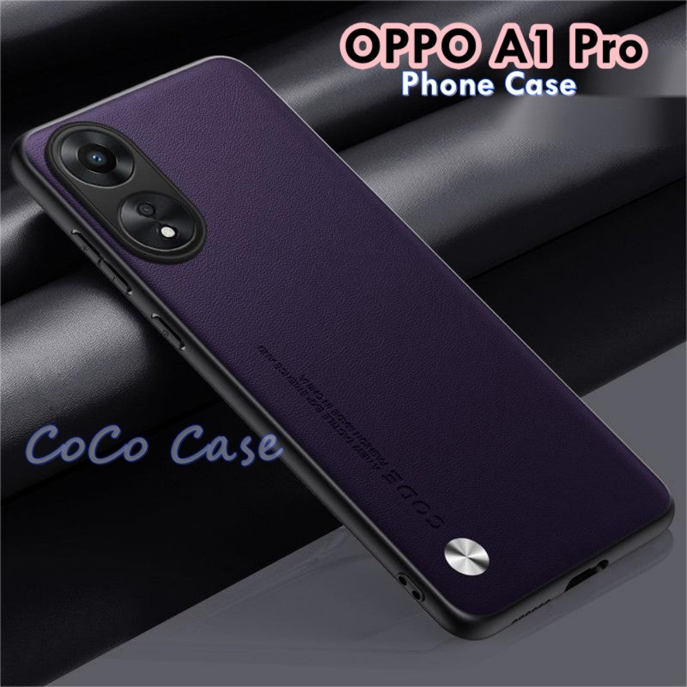 For OPPO A1 Pro Cover Silicone Professional Full Case Classic Simple Solid Color Phone Case Cover sweatproof