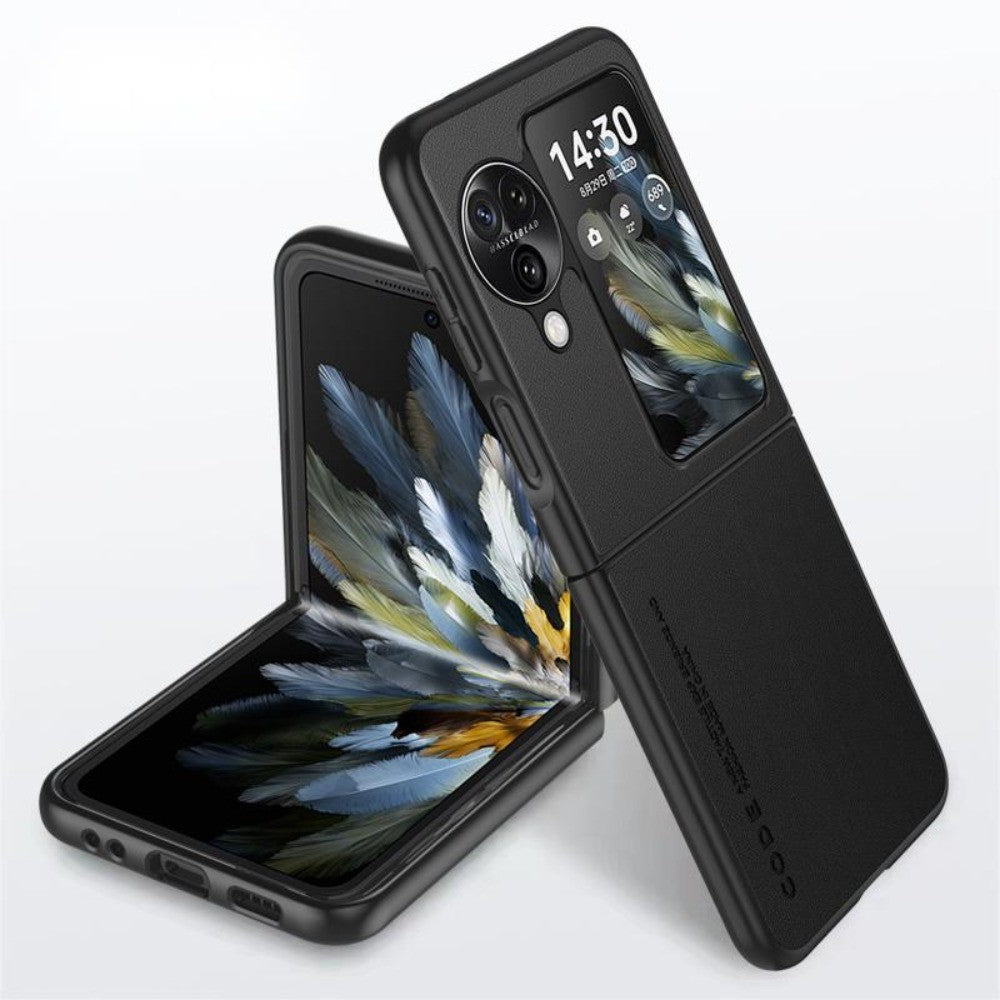 For OPPO Find N3 Flip Cover Silicone Professional Full Case Classic Simple Solid Color Phone Case Cover sweatproof