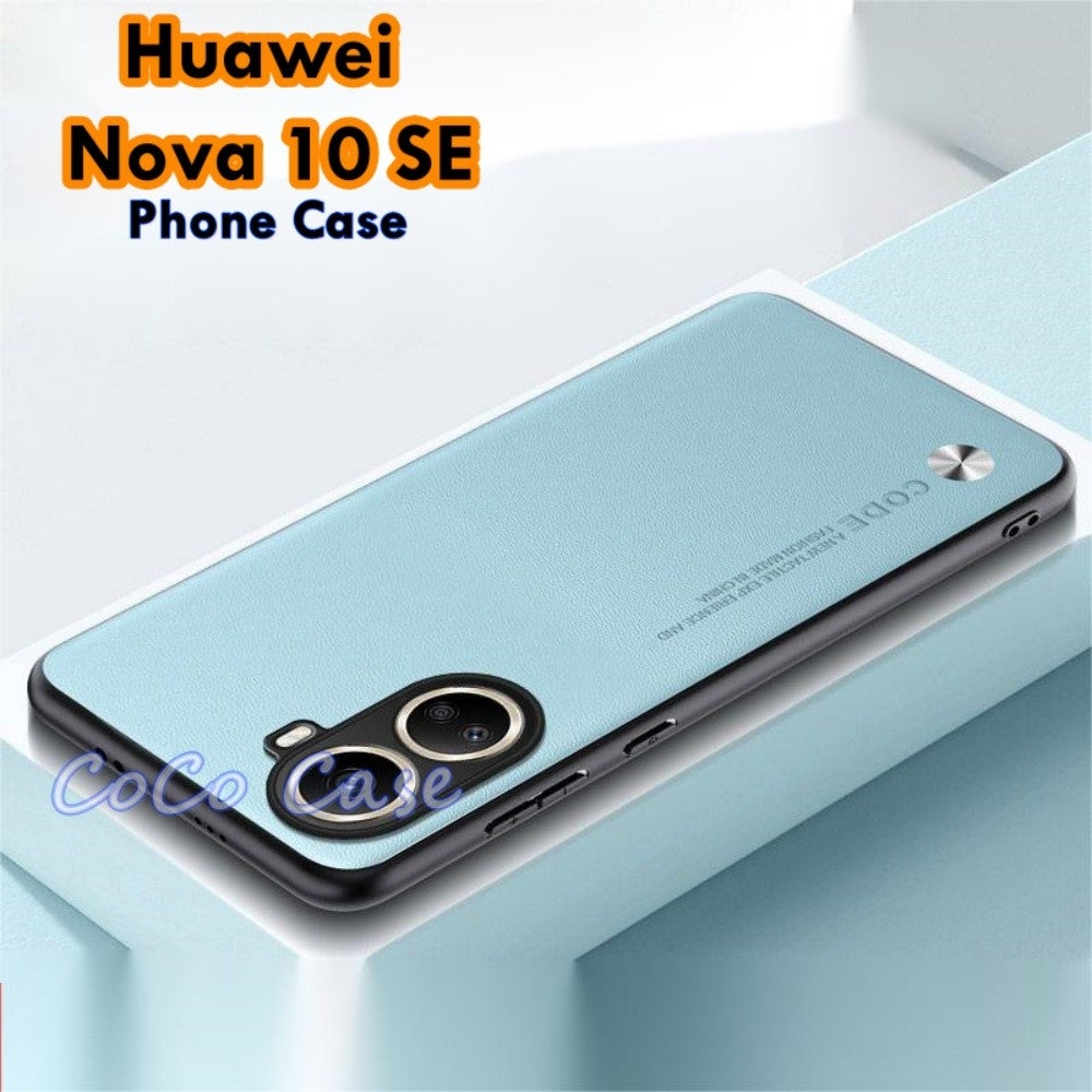 For Huawei Nova 10 SE Cover Silicone Professional Full Case Classic Simple Solid Color Phone Case Cover sweatproof