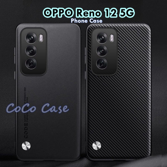 For OPPO Reno 12 5G Cover Silicone Professional Full Case Classic Simple Solid Color Phone Case Cover sweatproof