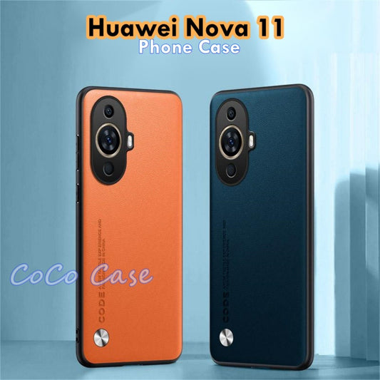 For Huawei Nova 11 Cover Silicone Professional Full Case Classic Simple Solid Color Phone Case Cover sweatproof