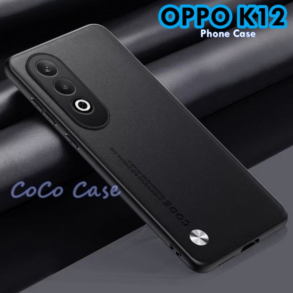 For OPPO K12 Cover Silicone Professional Full Case Classic Simple Solid Color Phone Case Cover sweatproof