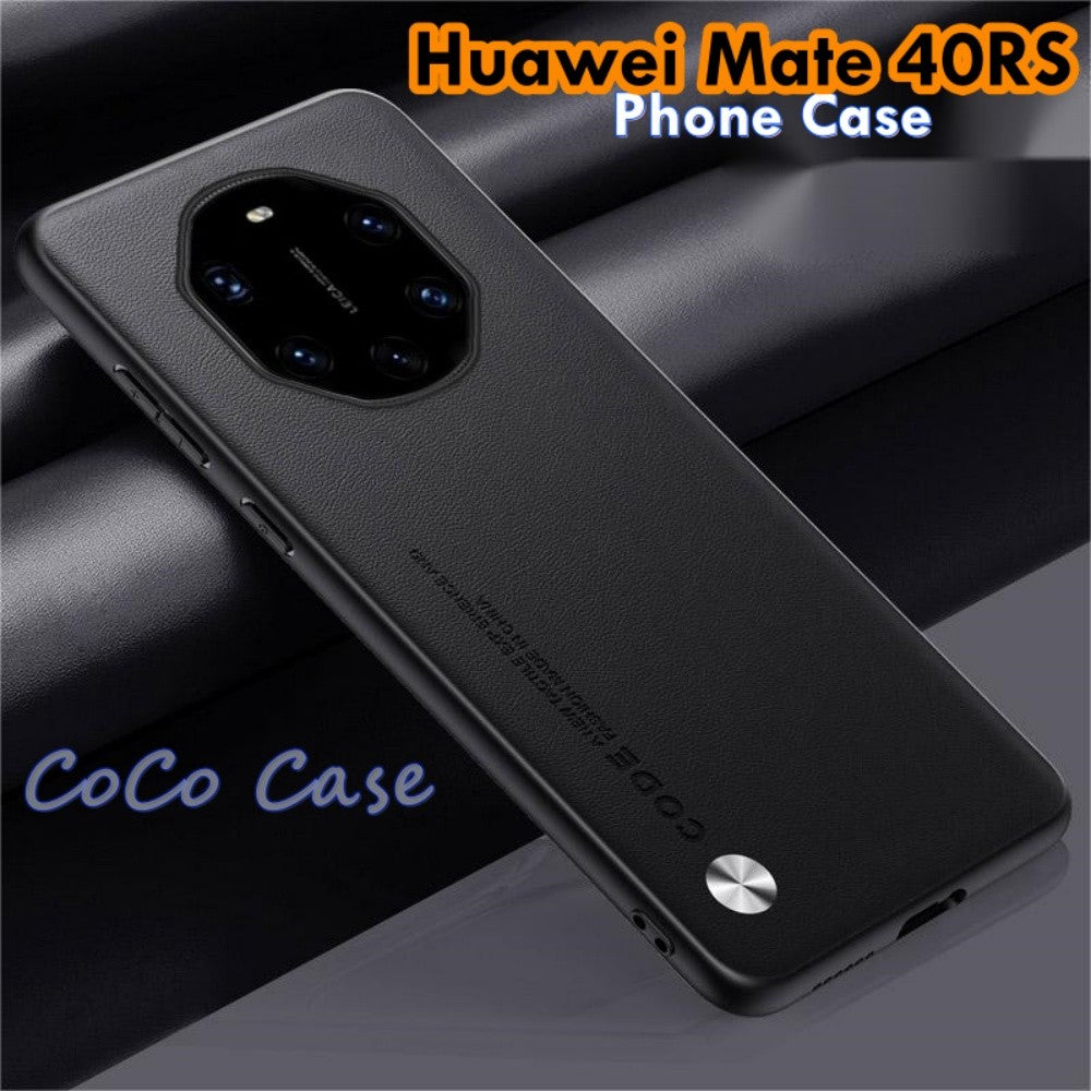 For Huawei Mate 40RS Cover Silicone Professional Full Case Classic Simple Solid Color Phone Case Cover sweatproof
