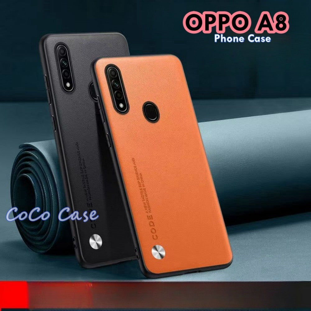 For OPPO A8 Cover Silicone Professional Full Case Classic Simple Solid Color Phone Case Cover sweatproof