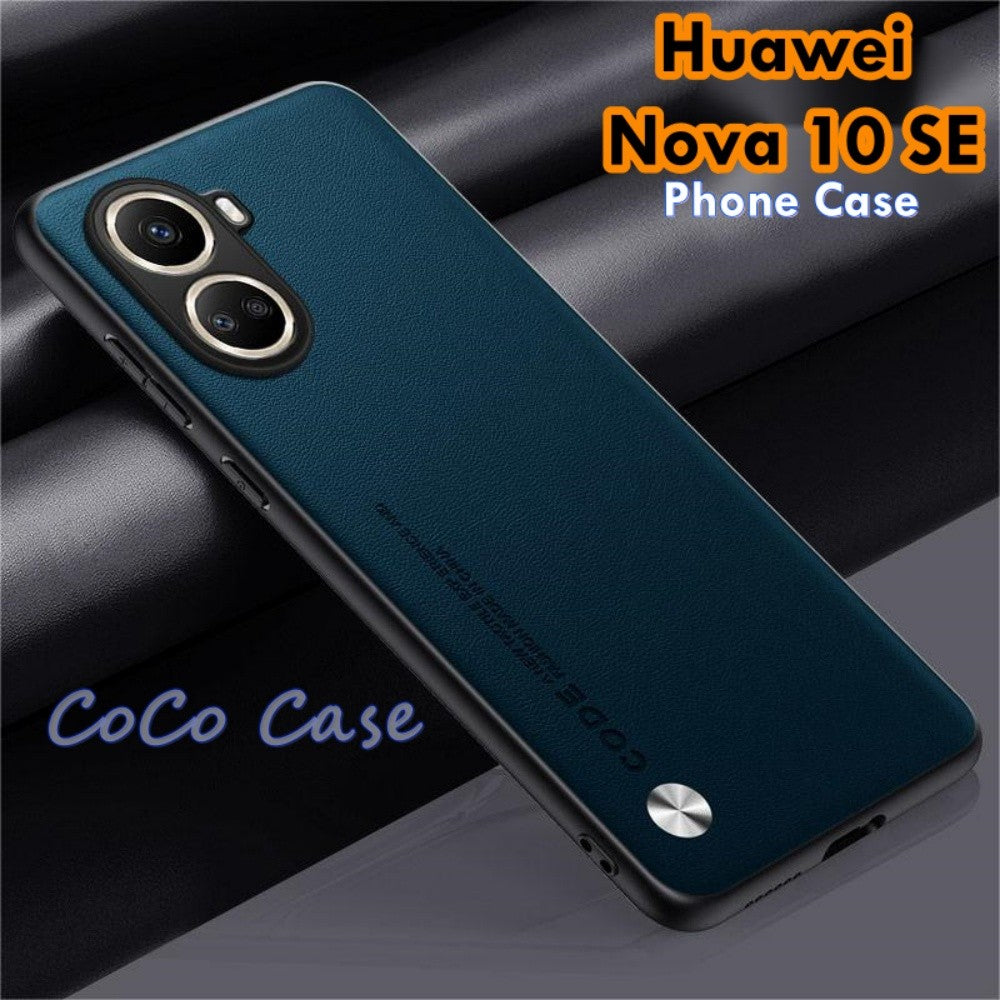 For Huawei Nova 10 SE Cover Silicone Professional Full Case Classic Simple Solid Color Phone Case Cover sweatproof