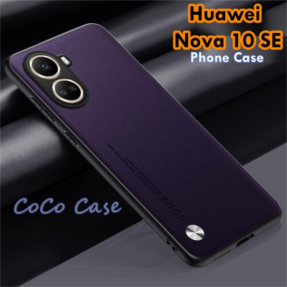For Huawei Nova 10 SE Cover Silicone Professional Full Case Classic Simple Solid Color Phone Case Cover sweatproof