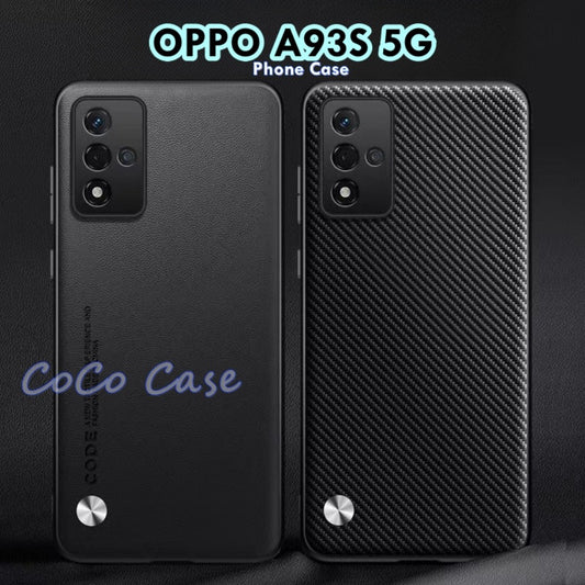 For OPPO A93S 5G Cover Silicone Professional Full Case Classic Simple Solid Color Phone Case Cover sweatproof