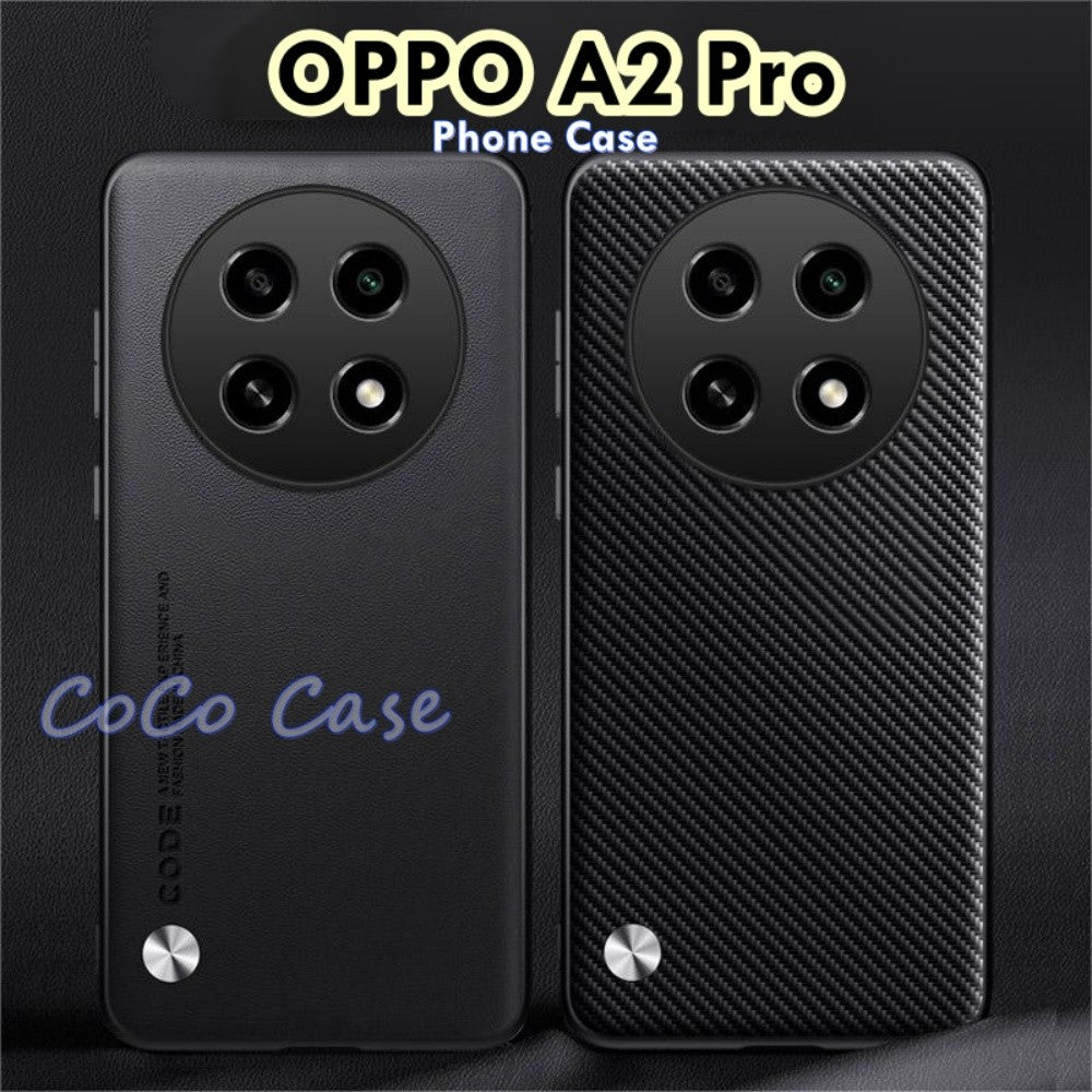 For OPPO A2 Pro Cover Silicone Professional Full Case Classic Simple Solid Color Phone Case Cover sweatproof