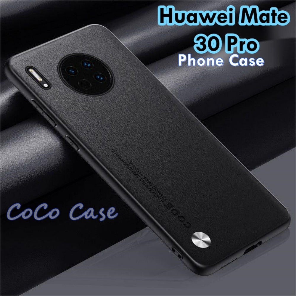 For Huawei Mate 30 Pro Cover Silicone Professional Full Case Classic Simple Solid Color Phone Case Cover sweatproof