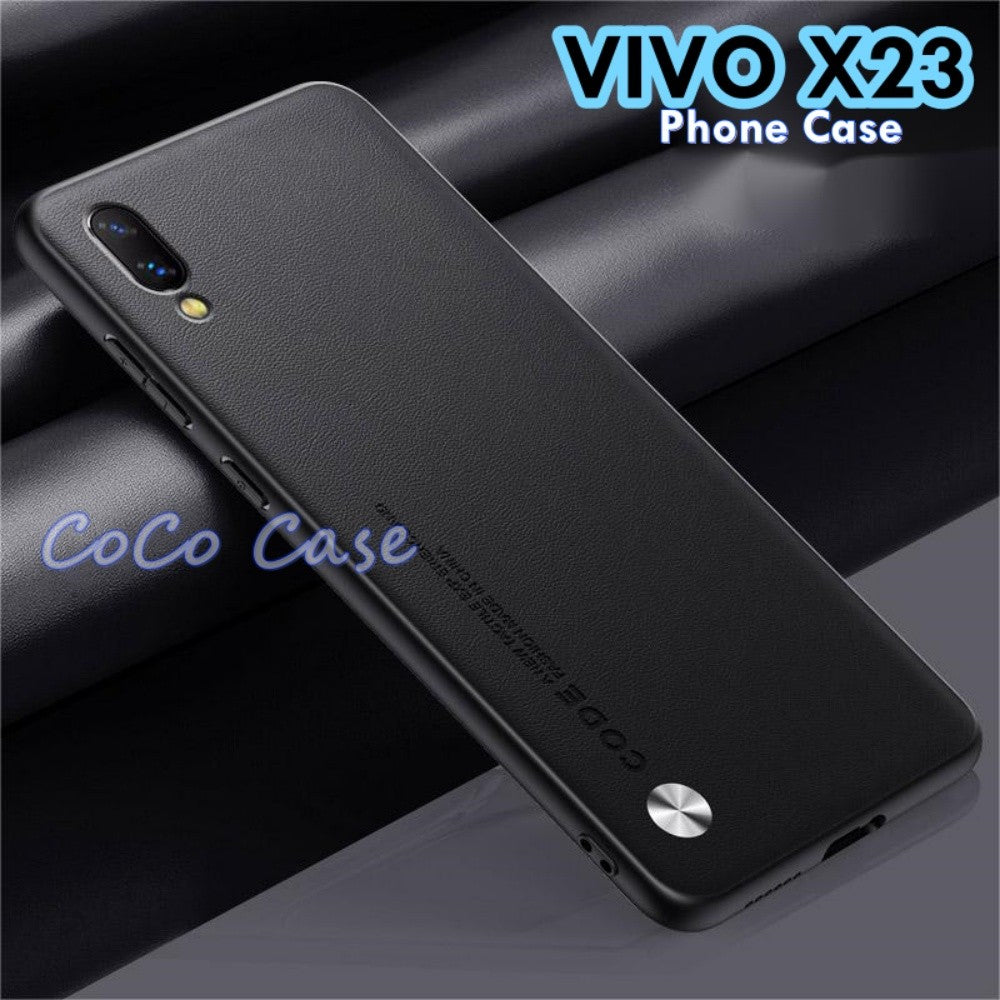 For VIVO X23 Cover Silicone Professional Full Case Classic Simple Solid Color Phone Case Cover sweatproof