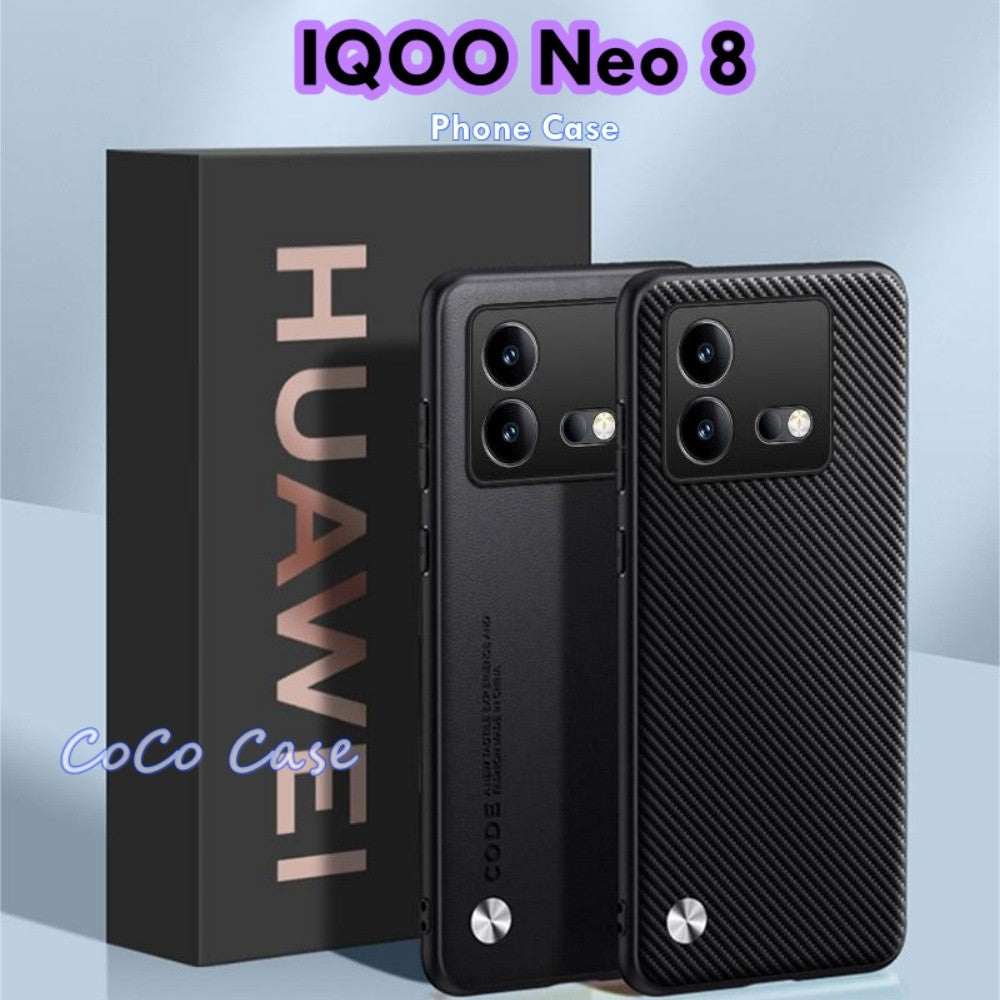 For IQOO Neo 8 Cover Silicone Professional Full Case Classic Simple Solid Color Phone Case Cover sweatproof