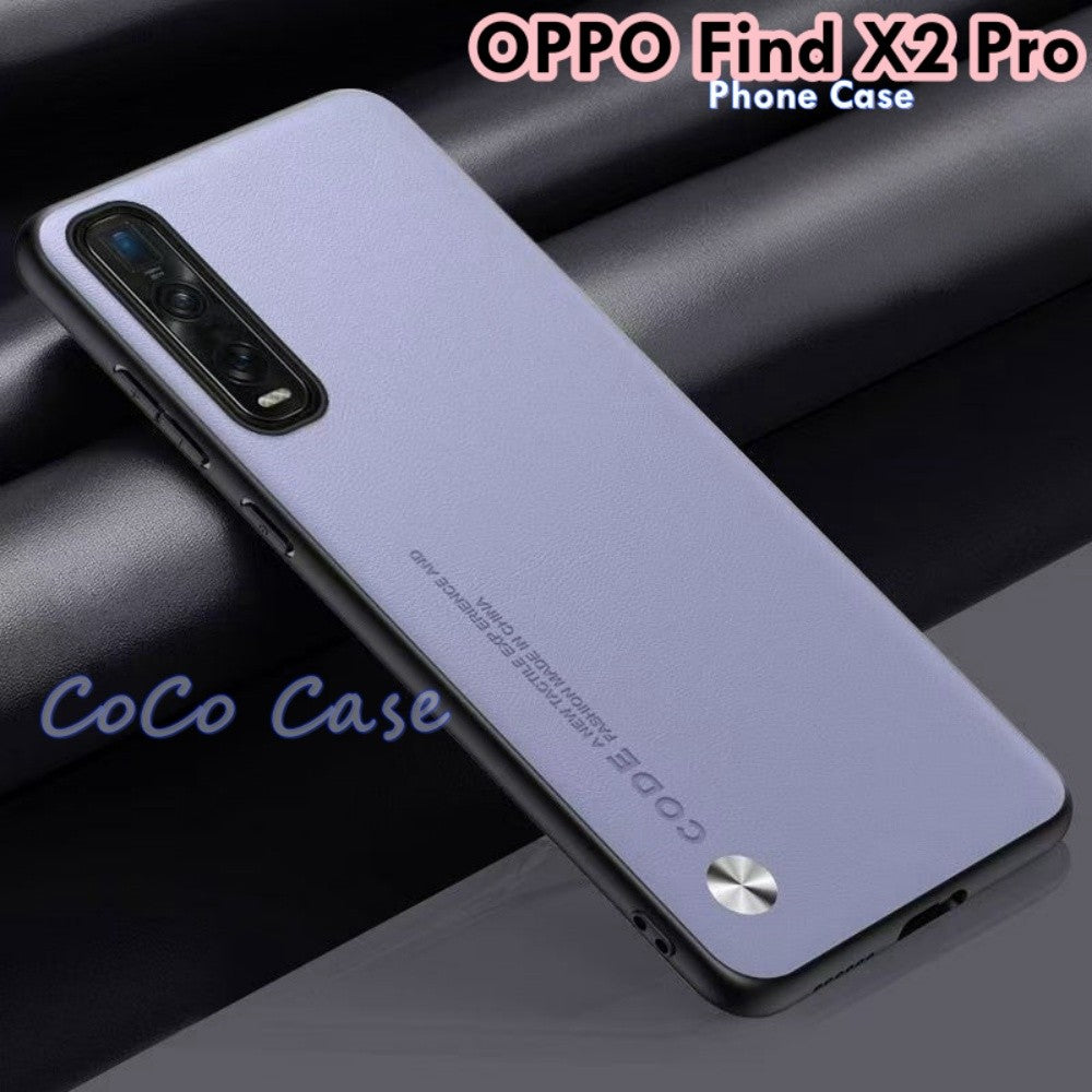 For OPPO Find X2 Pro Cover Silicone Professional Full Case Classic Simple Solid Color Phone Case Cover sweatproof