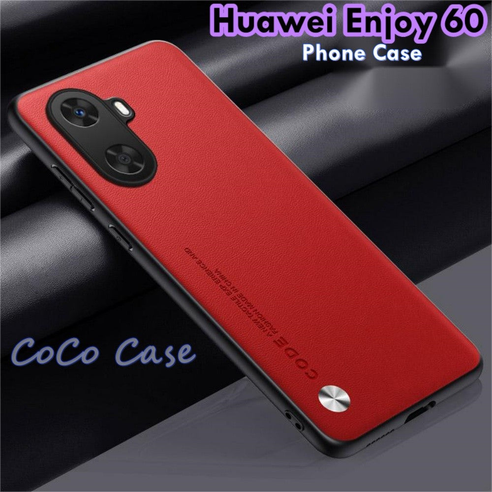 For Huawei Enjoy 60 Cover Silicone Professional Full Case Classic Simple Solid Color Phone Case Cover sweatproof