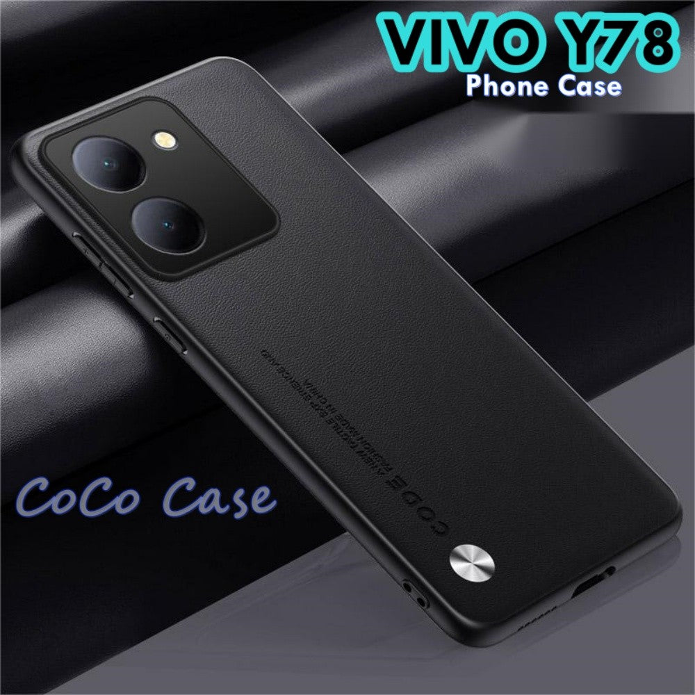For VIVO Y78 Cover Silicone Professional Full Case Classic Simple Solid Color Phone Case Cover sweatproof