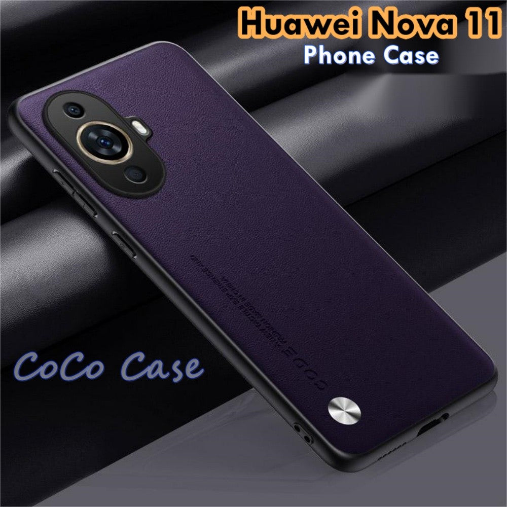For Huawei Nova 11 Cover Silicone Professional Full Case Classic Simple Solid Color Phone Case Cover sweatproof