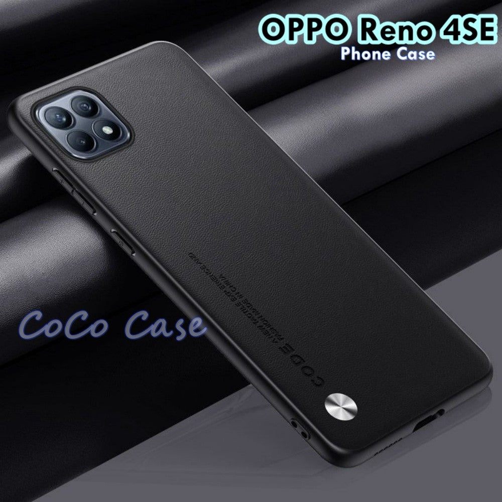 For OPPO Reno 4SE Cover Silicone Professional Full Case Classic Simple Solid Color Phone Case Cover sweatproof