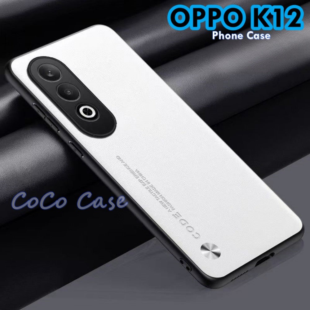 For OPPO K12 Cover Silicone Professional Full Case Classic Simple Solid Color Phone Case Cover sweatproof