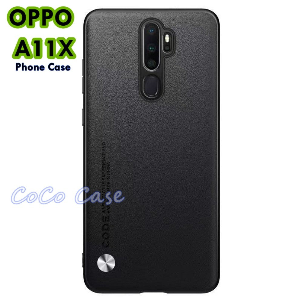 For OPPO A11X Cover Silicone Professional Full Case Classic Simple Solid Color Phone Case Cover sweatproof