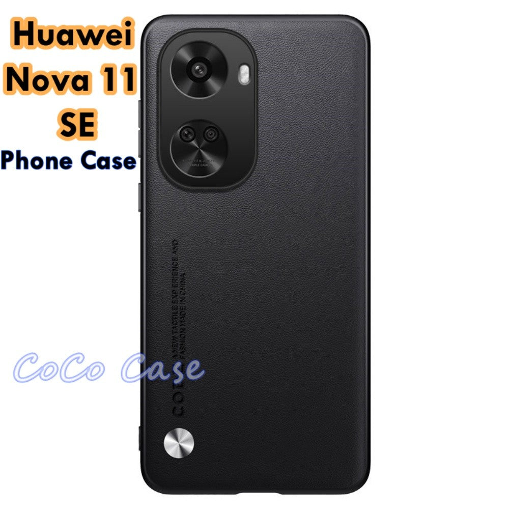 For Huawei Nova 11 SE Cover Silicone Professional Full Case Classic Simple Solid Color Phone Case Cover sweatproof
